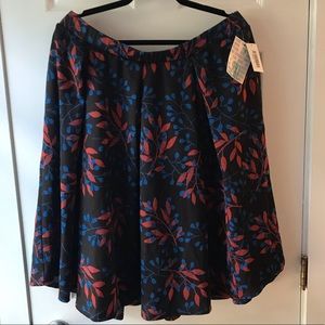 Brand New - Lularoe Madison Skirt - Black 2XL